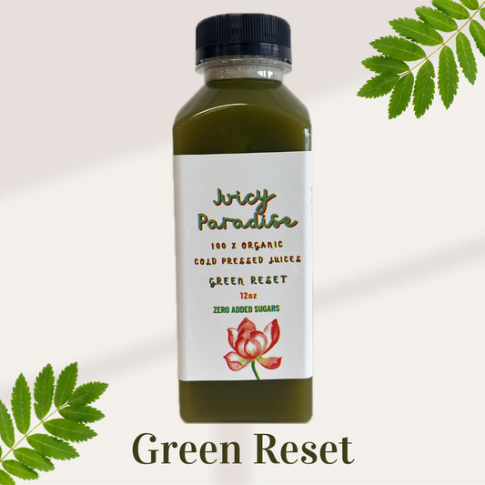 Green Reset - Organic Cold Pressed Juice